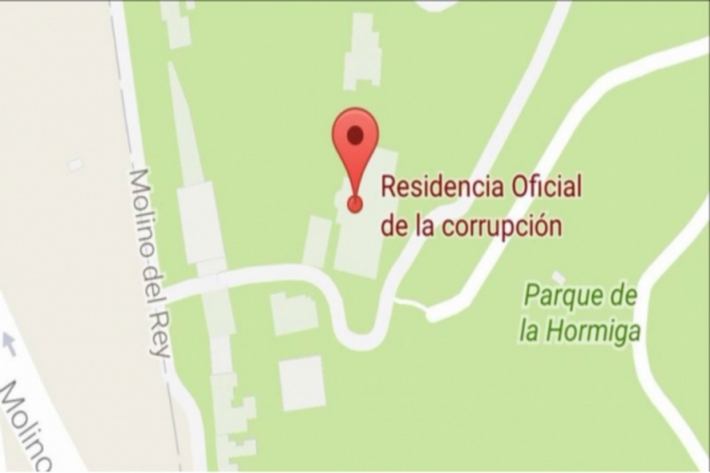 Hackean Google Maps y cambian nombre de Los Pinos