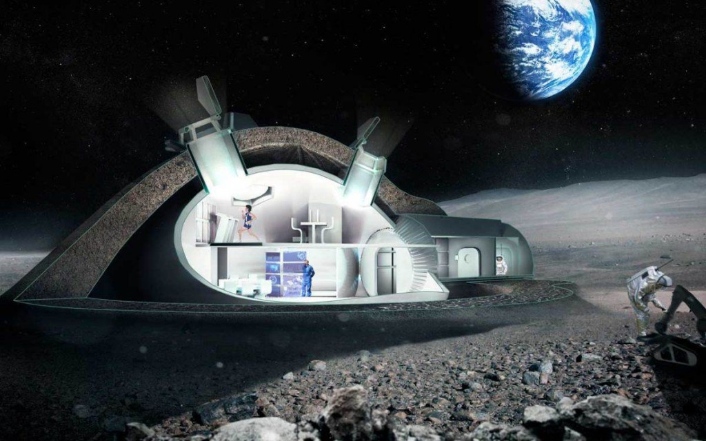 Preparan casas para astronautas en Marte