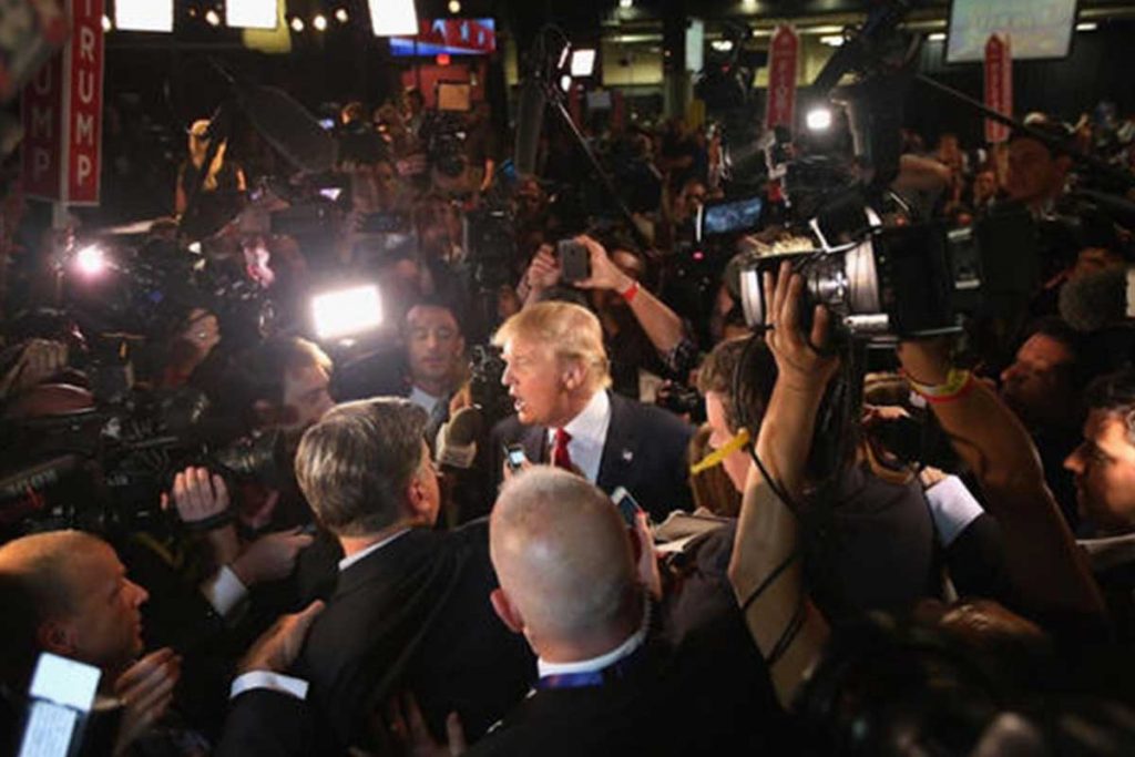 Federación de periodistas urge a Trump respeto a la prensa