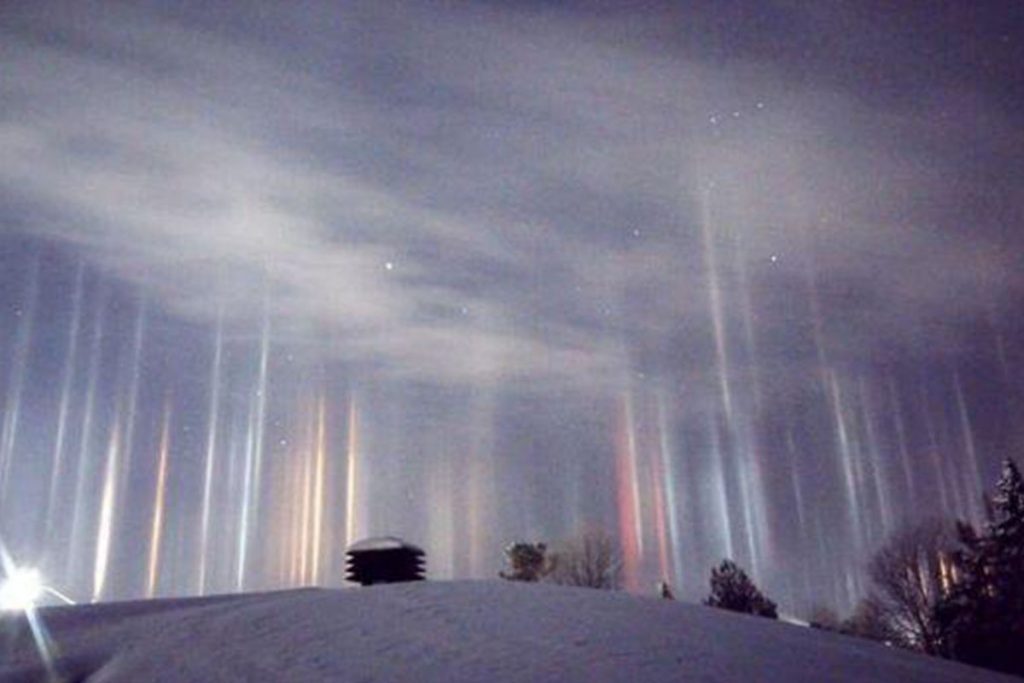 (video) Hermoso fenómeno natural en Canadá