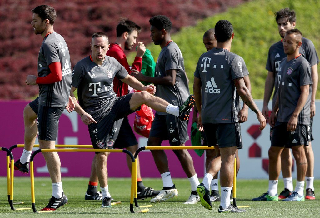 Ribéry sufre lesión en entrenamiento