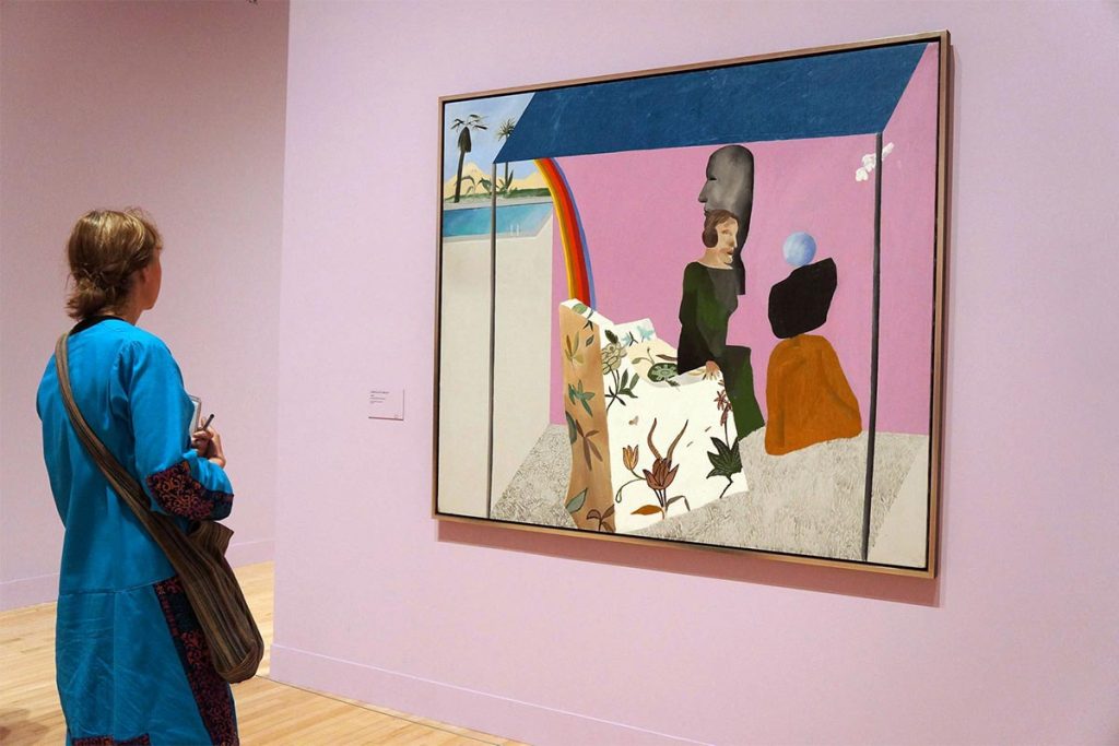 (video) Presentan retrospectiva de David Hockney