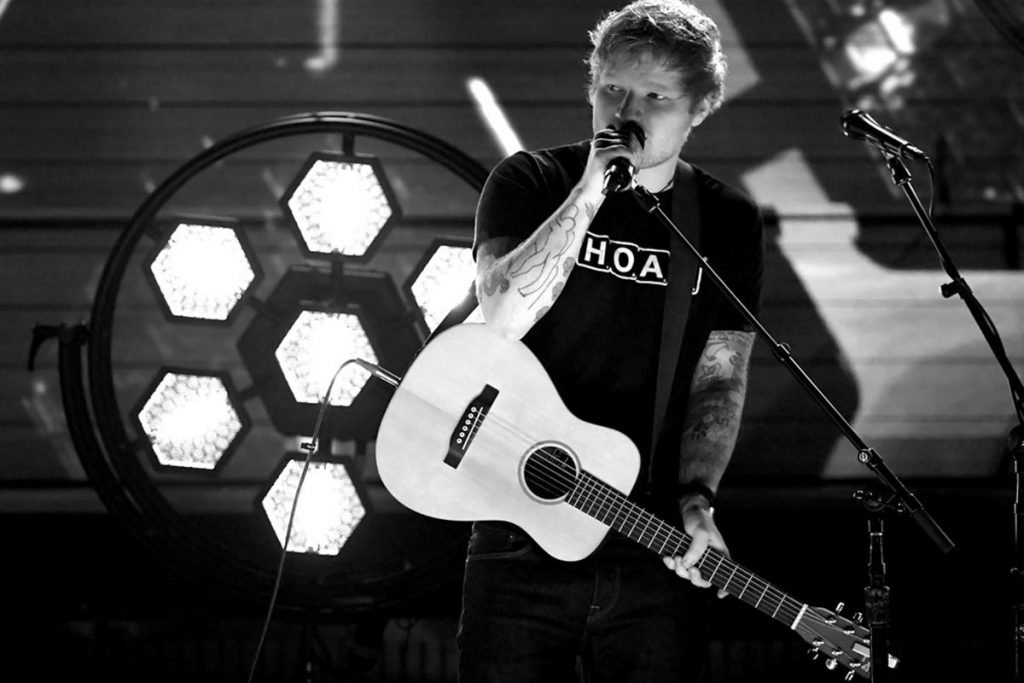 (video) Ed Sheeran, el más escuchado en Spotify