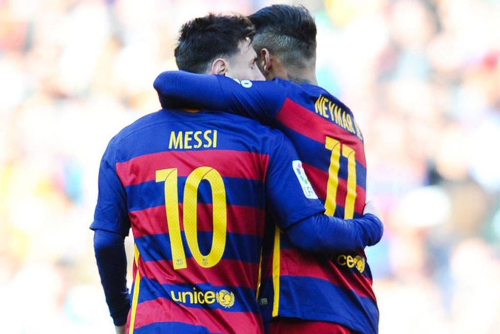 Messi y Neymar, podrían perder una final