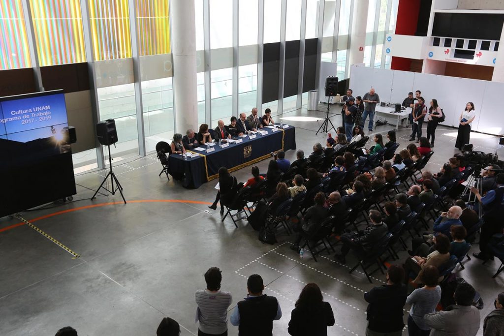 Jorge Volpi presentó programa Cultura UNAM 2017-2019