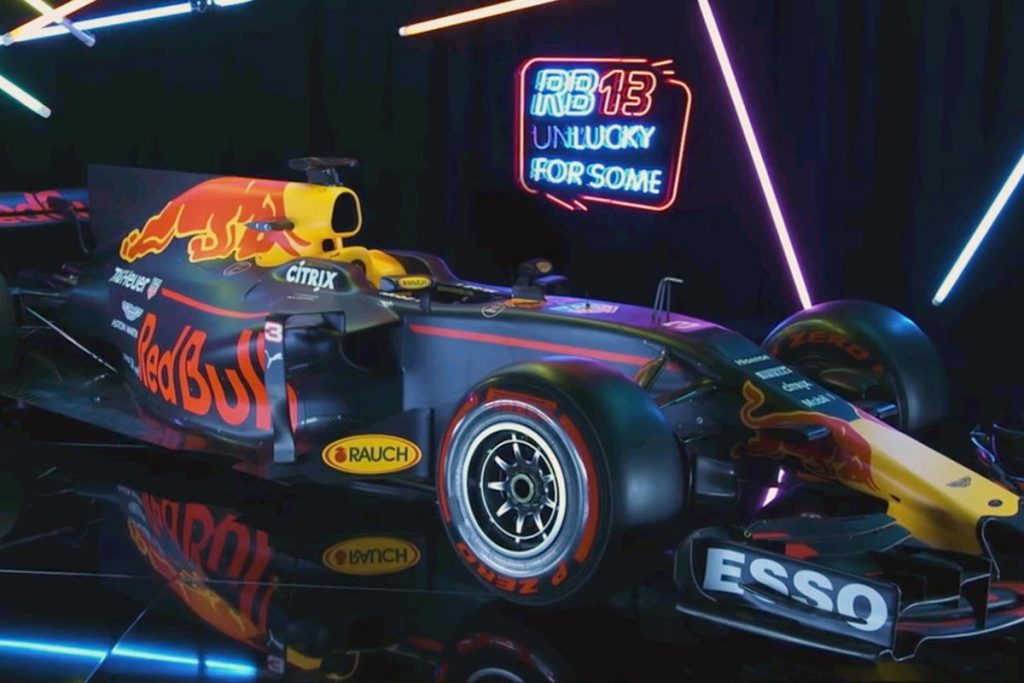 (video) RB13, el orgulloso nuevo bebé de Red Bull