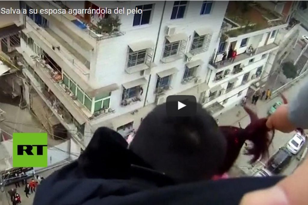 (video) Un rescate «de pelos»…