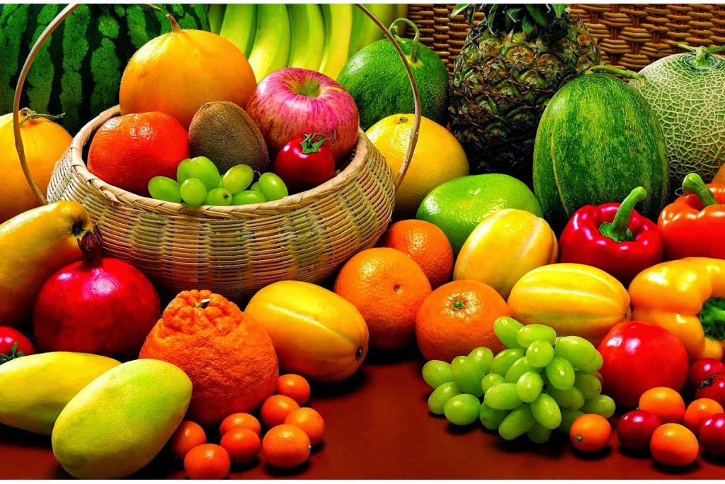 Para una vida longeva, comer frutas y verduras