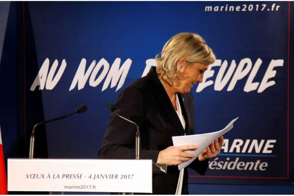 Wikileaks «desnuda» a Marine Le Pen por corrupción