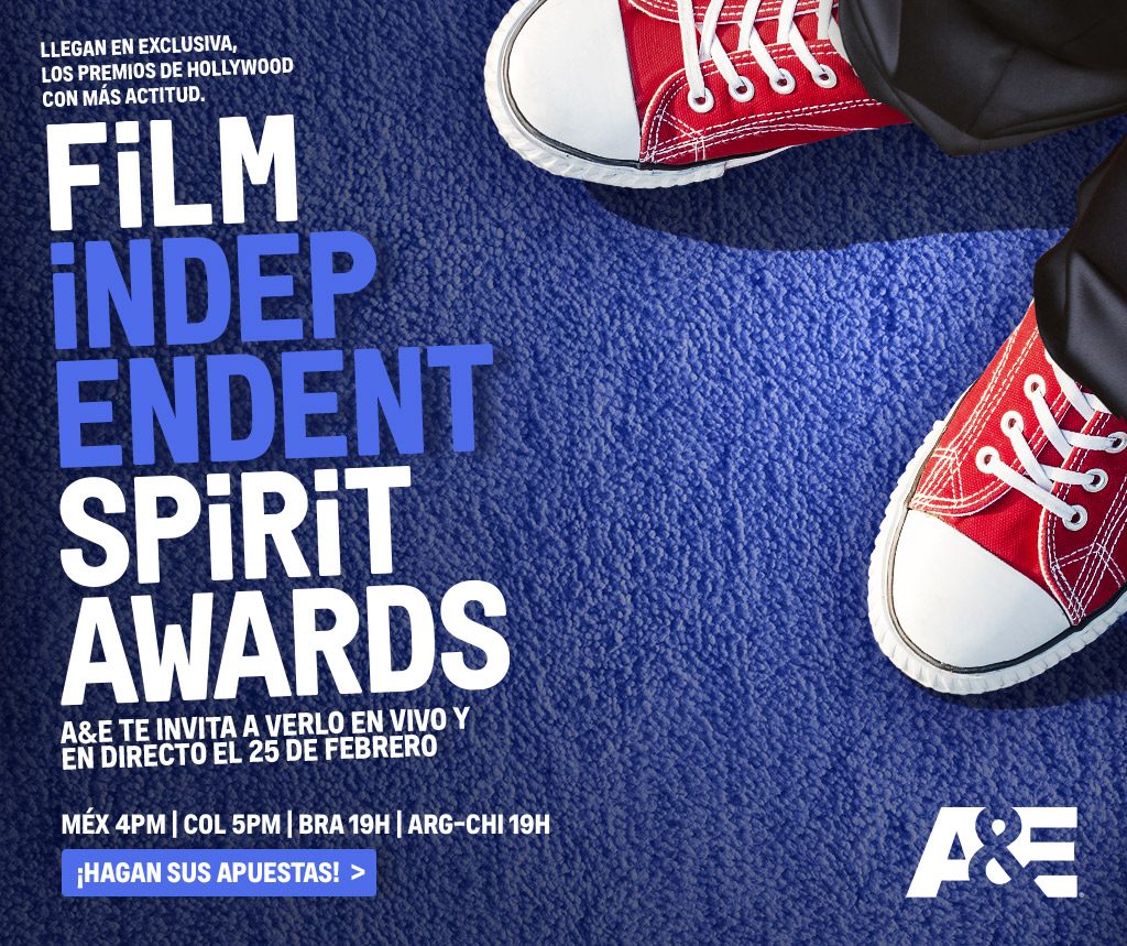 El Canal A&E transmitirá en exclusiva la 32° entrega de Los Spirit Awards