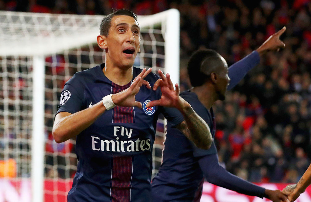 Al primer tiempo, PSG con ventaja, 2-0