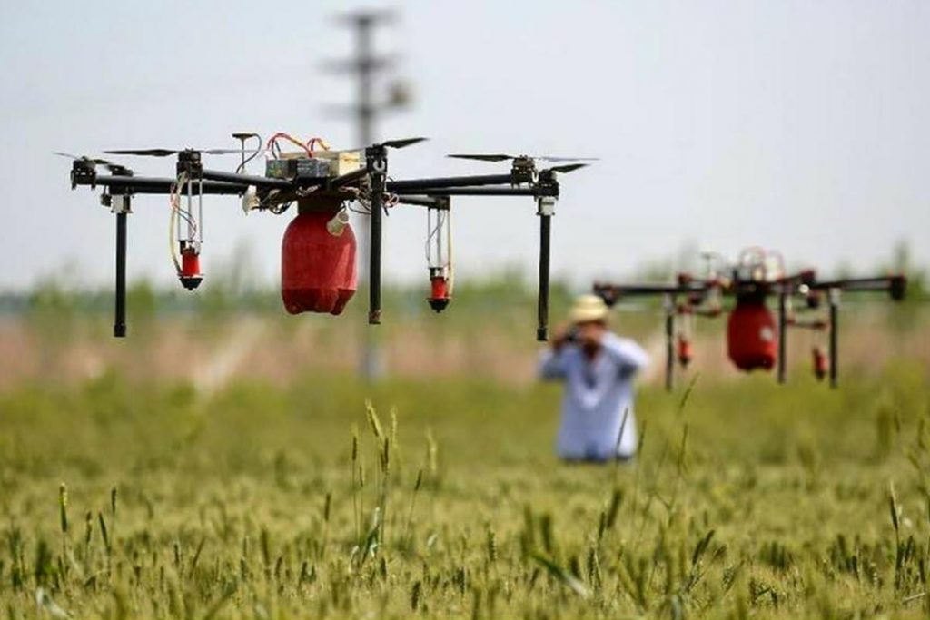 Drones biodegradables apoyan la agricultura