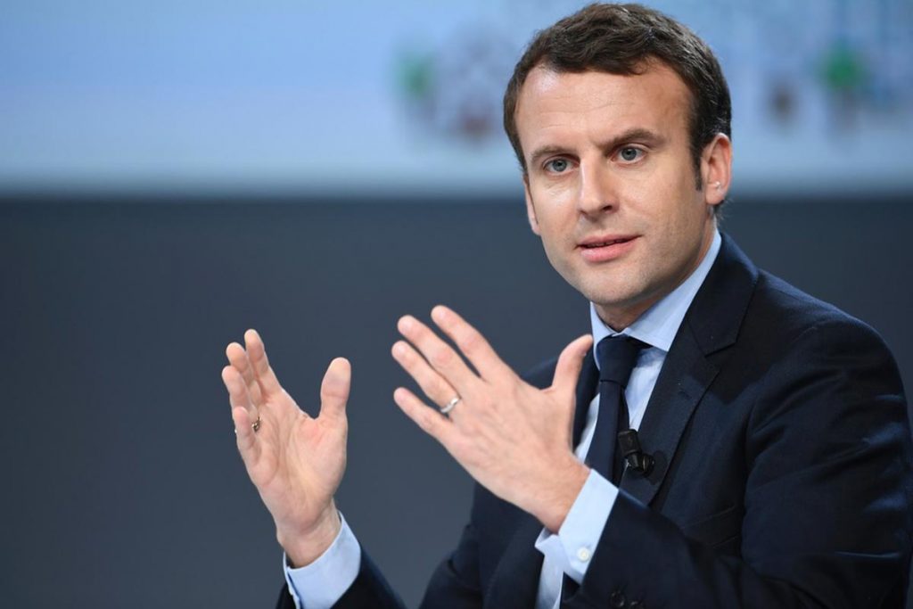 (video) Emmanuel Macron consolida su delantera