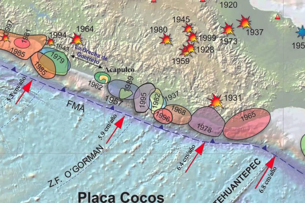 Brecha de Guerrero, una «bomba» sísmica