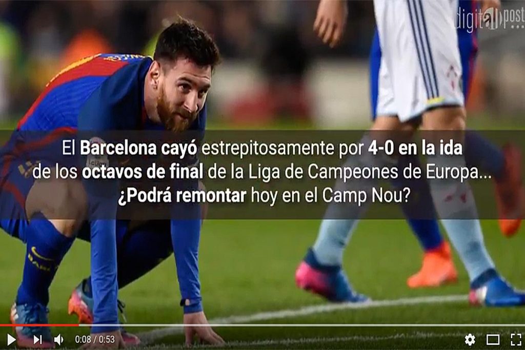 (video) Barcelona… el repunte puede ser posible
