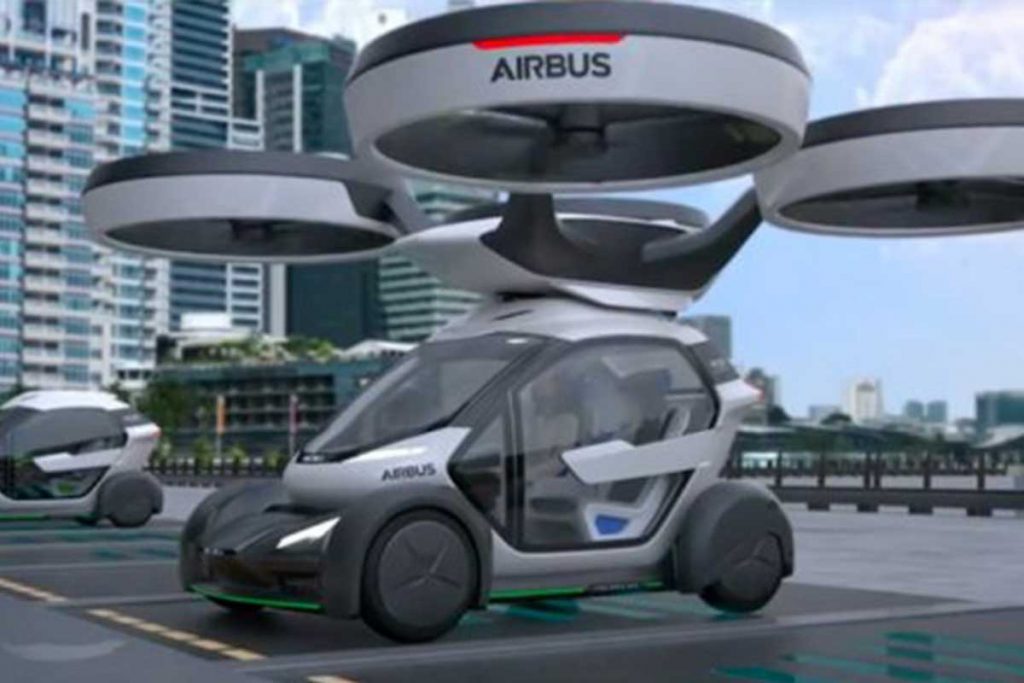 (Video) Prototipo del auto volador de Airbus
