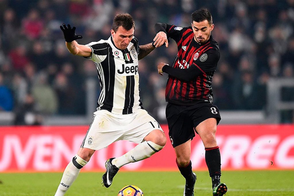 Con polémico penalti sobre el tiempo la Juventus vence 2-1 al AC Milán