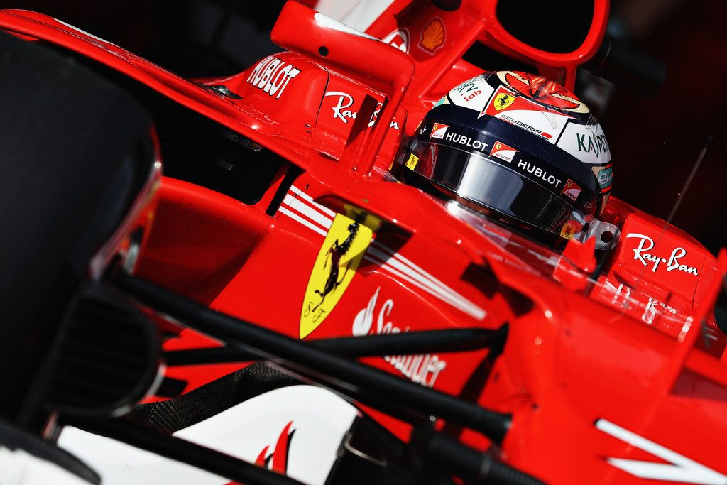Primero Vettel, hoy Raikkonen es el más veloz