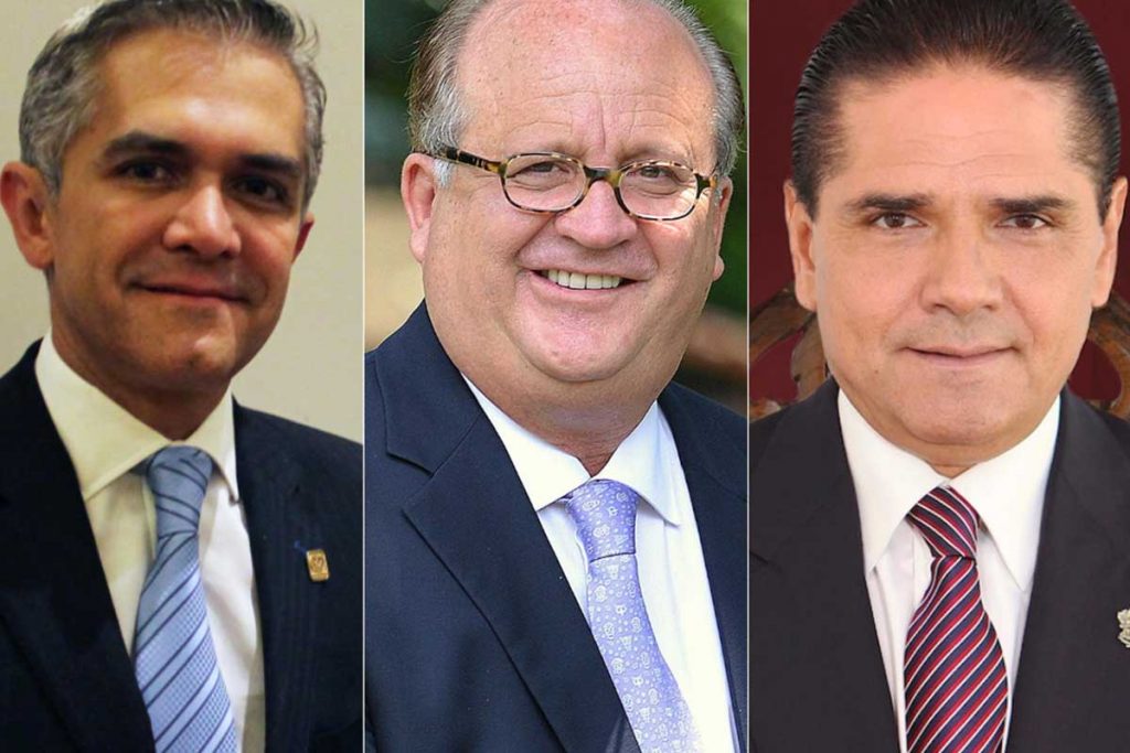 PRD aporta tres aspirantes a la Presidencia del 2018