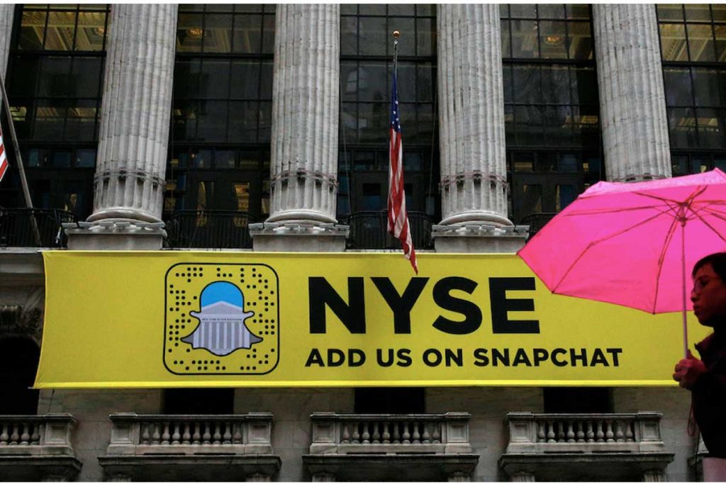 Snapchat de proyecto escolar a la bolsa en Nueva York con 3.4 mil mdd