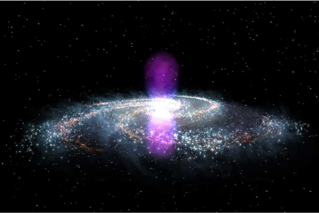 ¿Las estrellas se forman en un agujero negro?