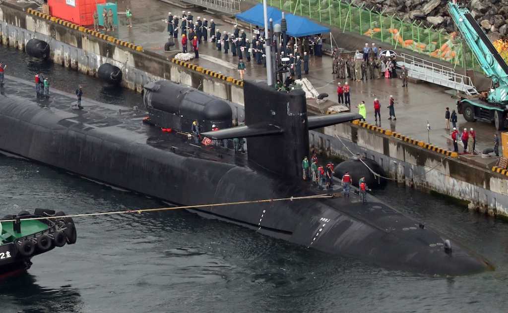 EU instala submarino nuclear en Corea del Sur
