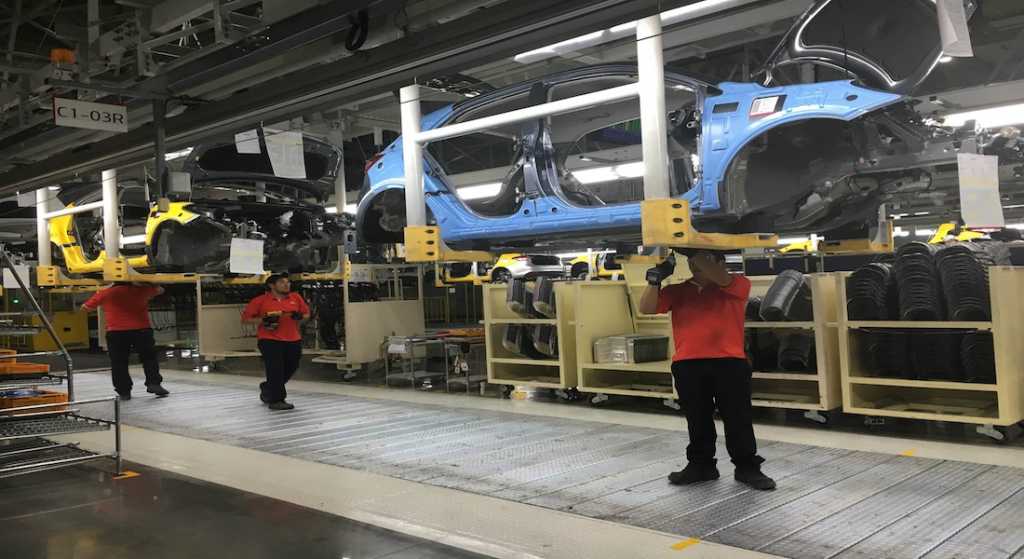 Récord histórico de producción automotriz mexicana