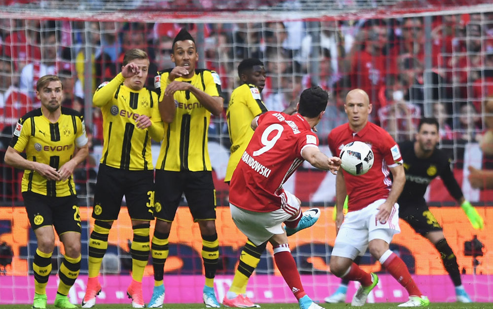 Bayern-Dortmund, plato fuerte de semifinales de Copa