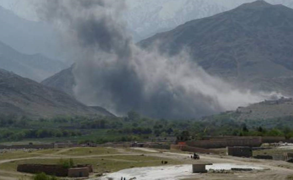 Si hubo daños por bombazo en Afganistán