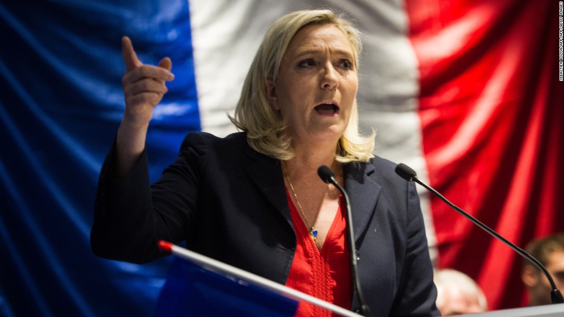 Critican el programa «antieuropeo» de Marine Le Pen