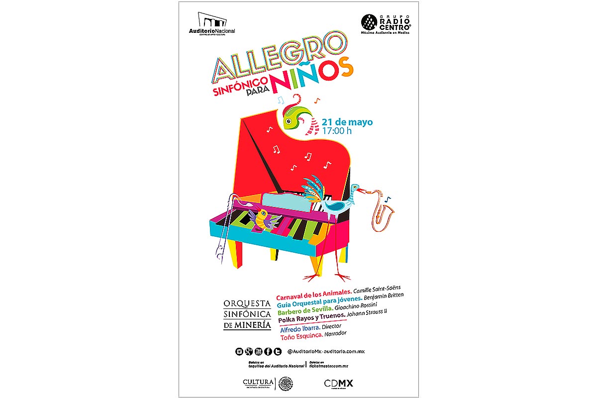 Allegro Sinfónico, música clásica para los niños