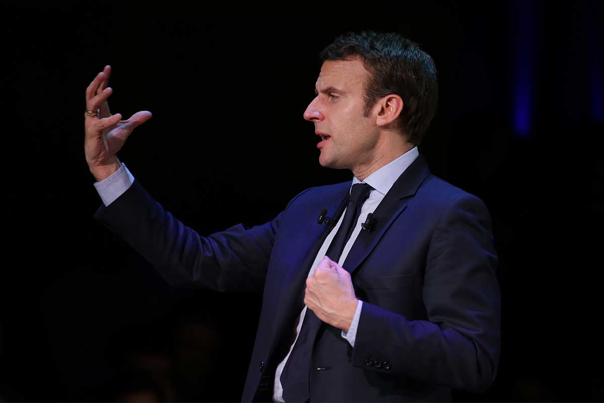 Bolsas europeas dan ya como presidente francés a Macron