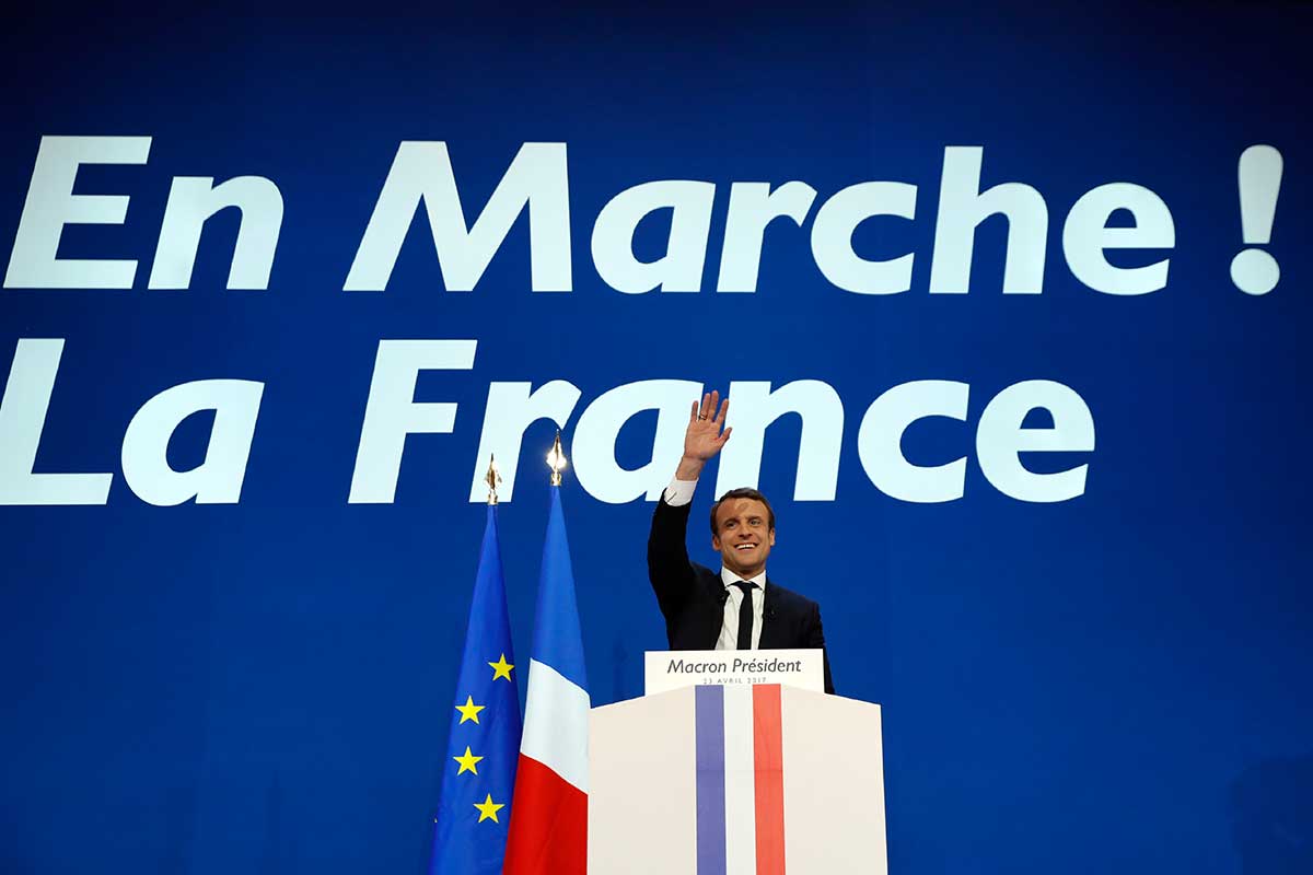 Sondeos garantizan éxito de Macron en segunda vuelta