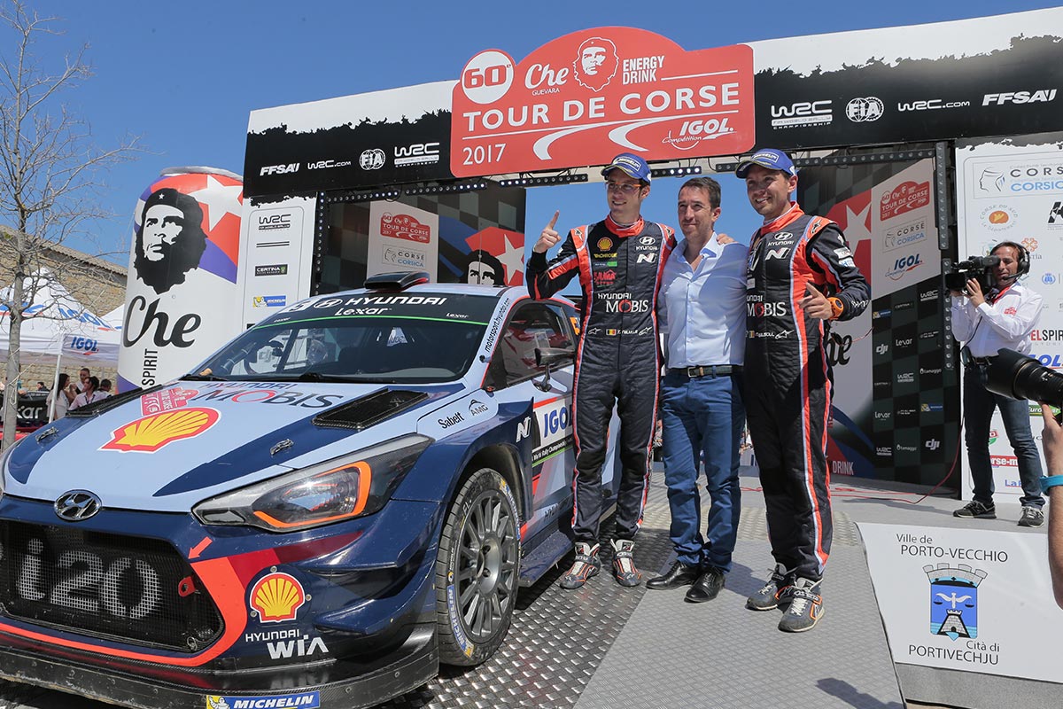 La suerte sonríe a Thierry Neuville, gana el Rally de Córcega