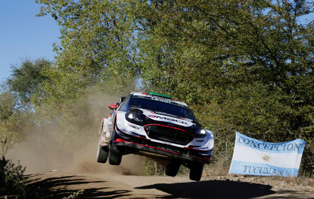 Evans amplía distancia en Rally de Argentina