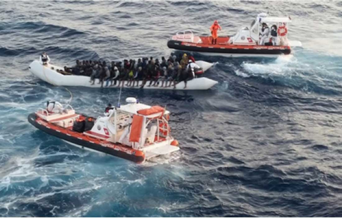 Canal de Sicilia: rescatan a 8,500 inmigrantes en tres días