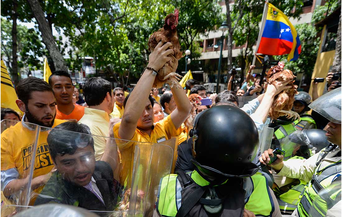 Venezuela un cuadro de violencia y represión
