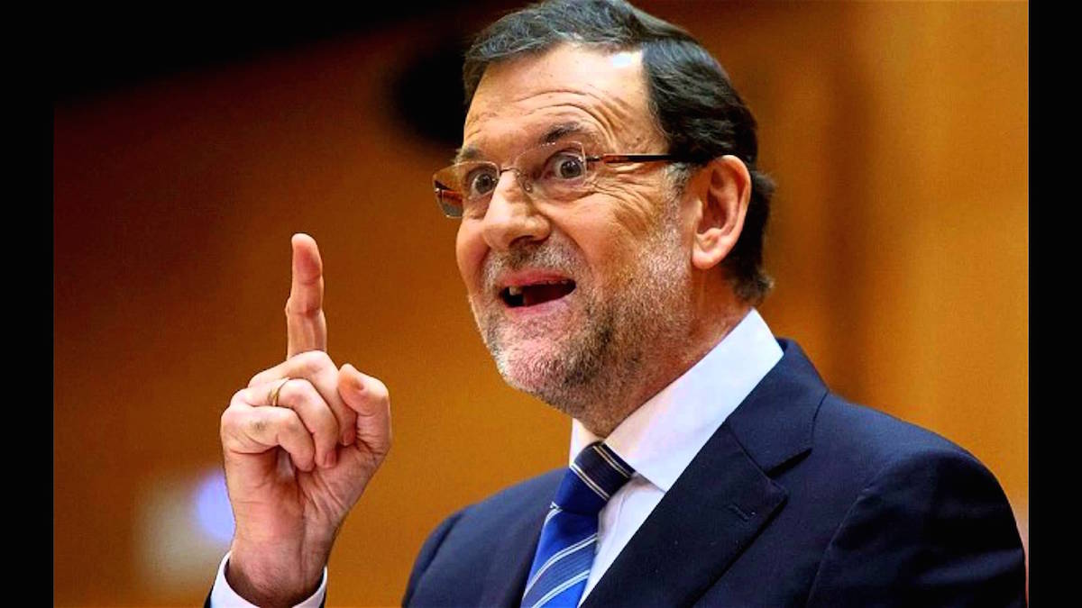 Mariano Rajoy le dice que no a Cataluña