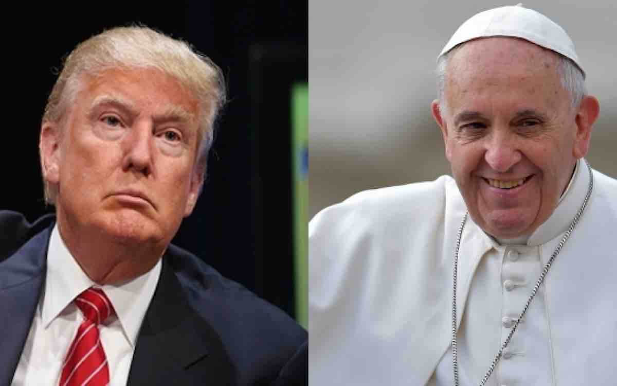 Trump llega a Roma y al Vaticano