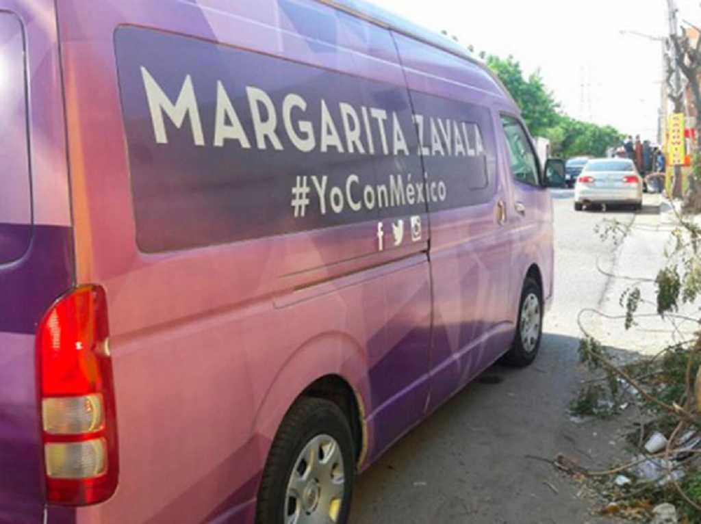 Comando asalta a equipo de Margarita Zavala en Sinaloa