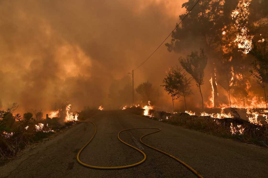 19 muertos y 20 heridos por incendio en Portugal