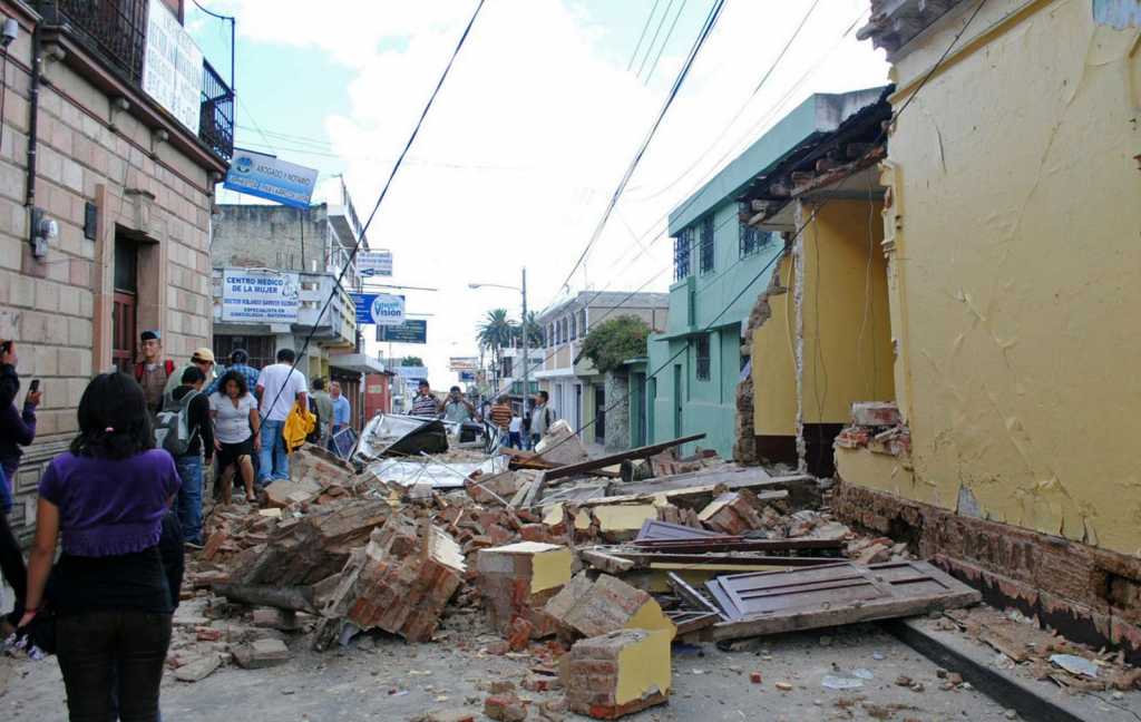 Declaran desastre en 11 municipios de Chiapas tras sismo