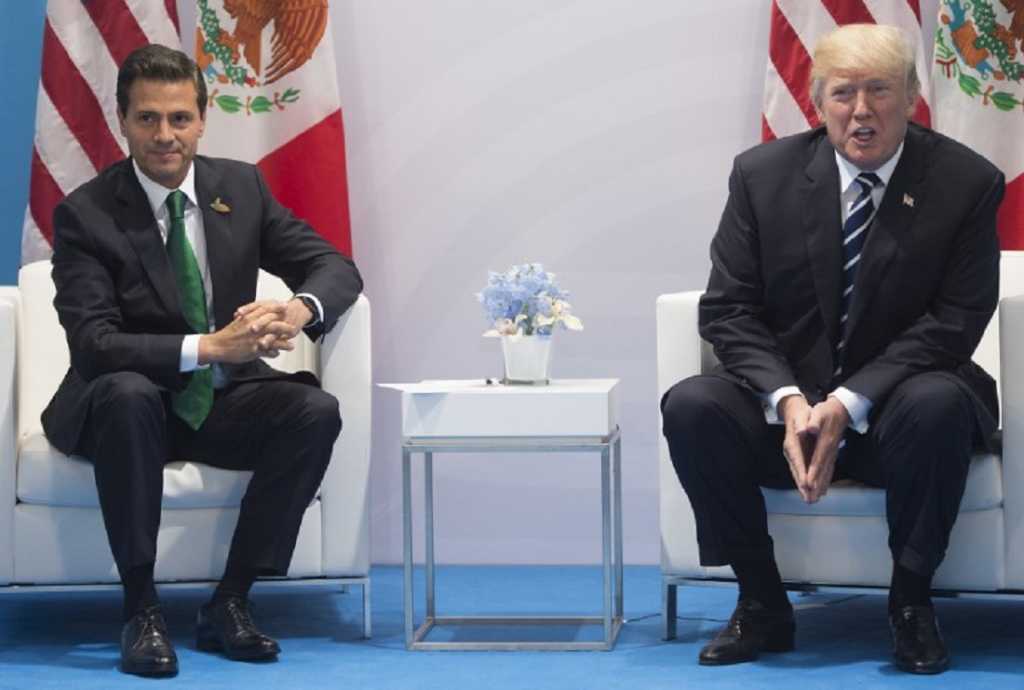 EPN y Trump se reúnen para hablar del TLCAN y la migración