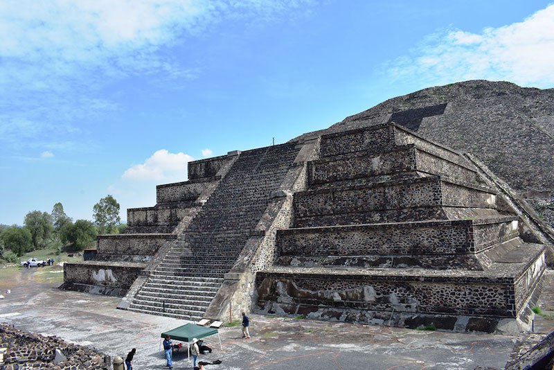 Túnel bajo la Pirámide de la Luna emula al inframundo