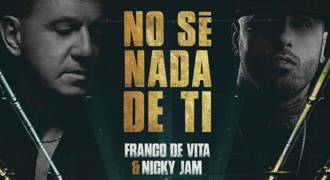 Dos estilos diferentes se unen: Franco De Vita y Nicky Jam