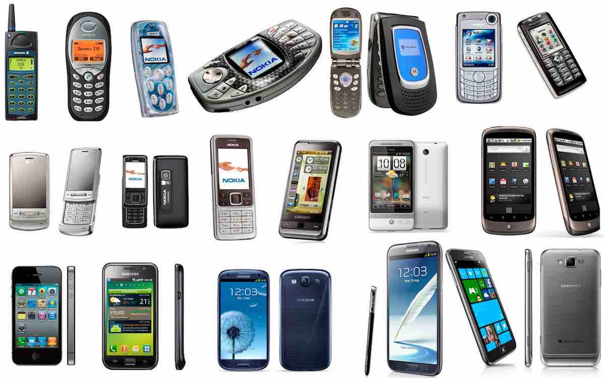 Así es como los celulares han cambiado en los últimos 40 años