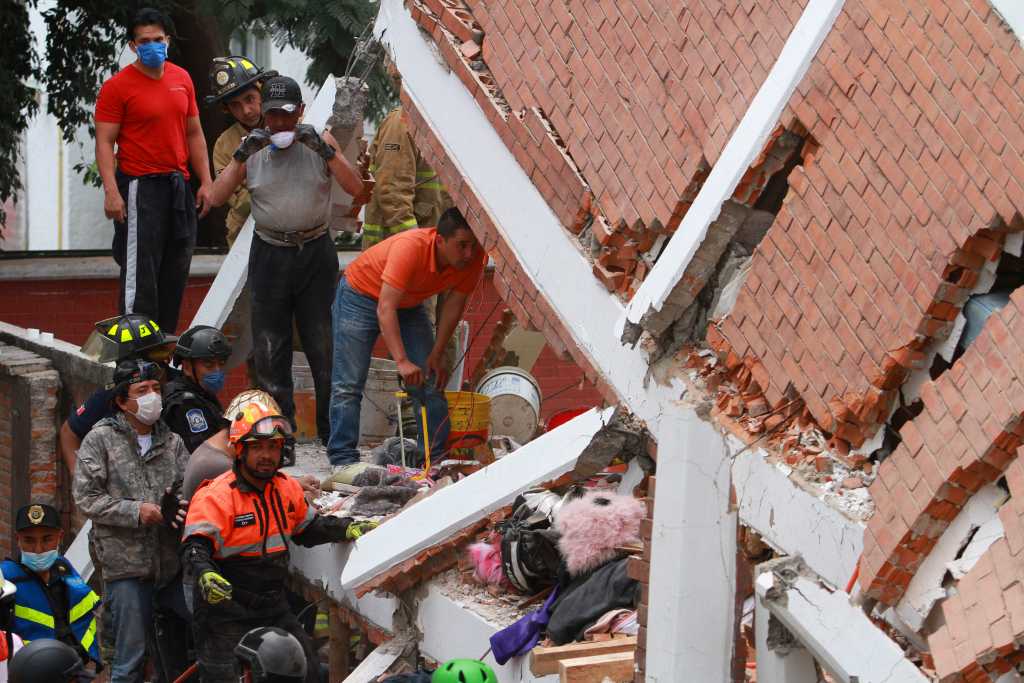 Hay 224 escuelas afectadas en la CDMX