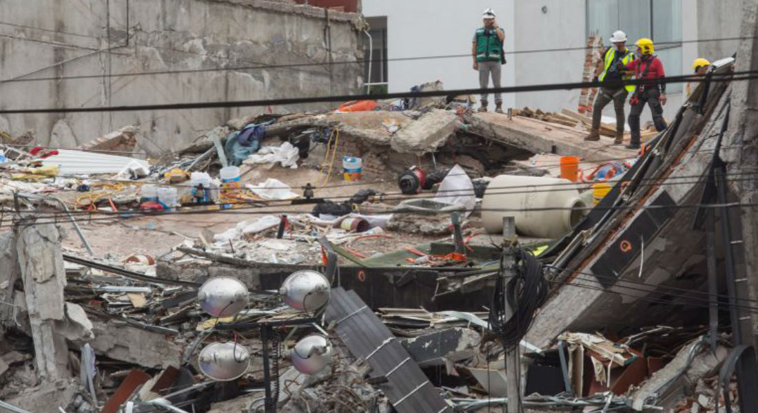 Reutilizarán los escombros de edificios derrumbados por sismo