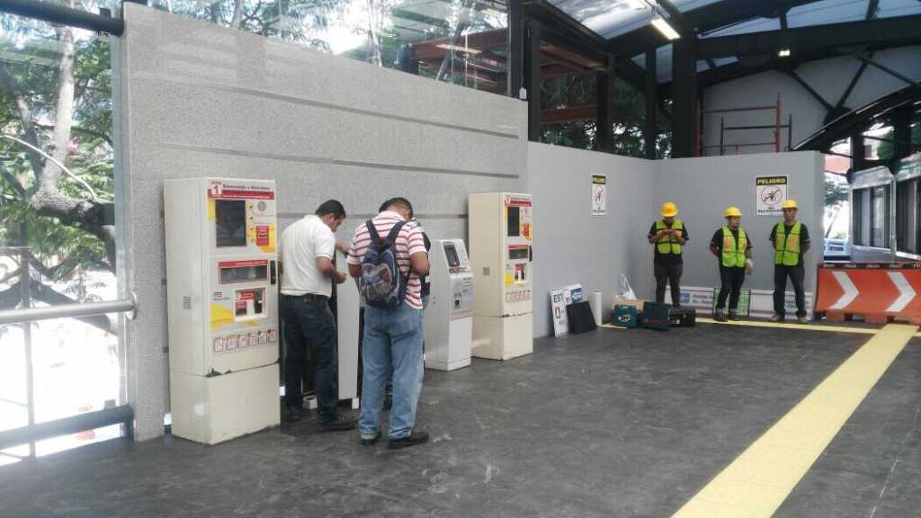 Terminan trabajo de remodelación en estación Insurgentes del Metrobús