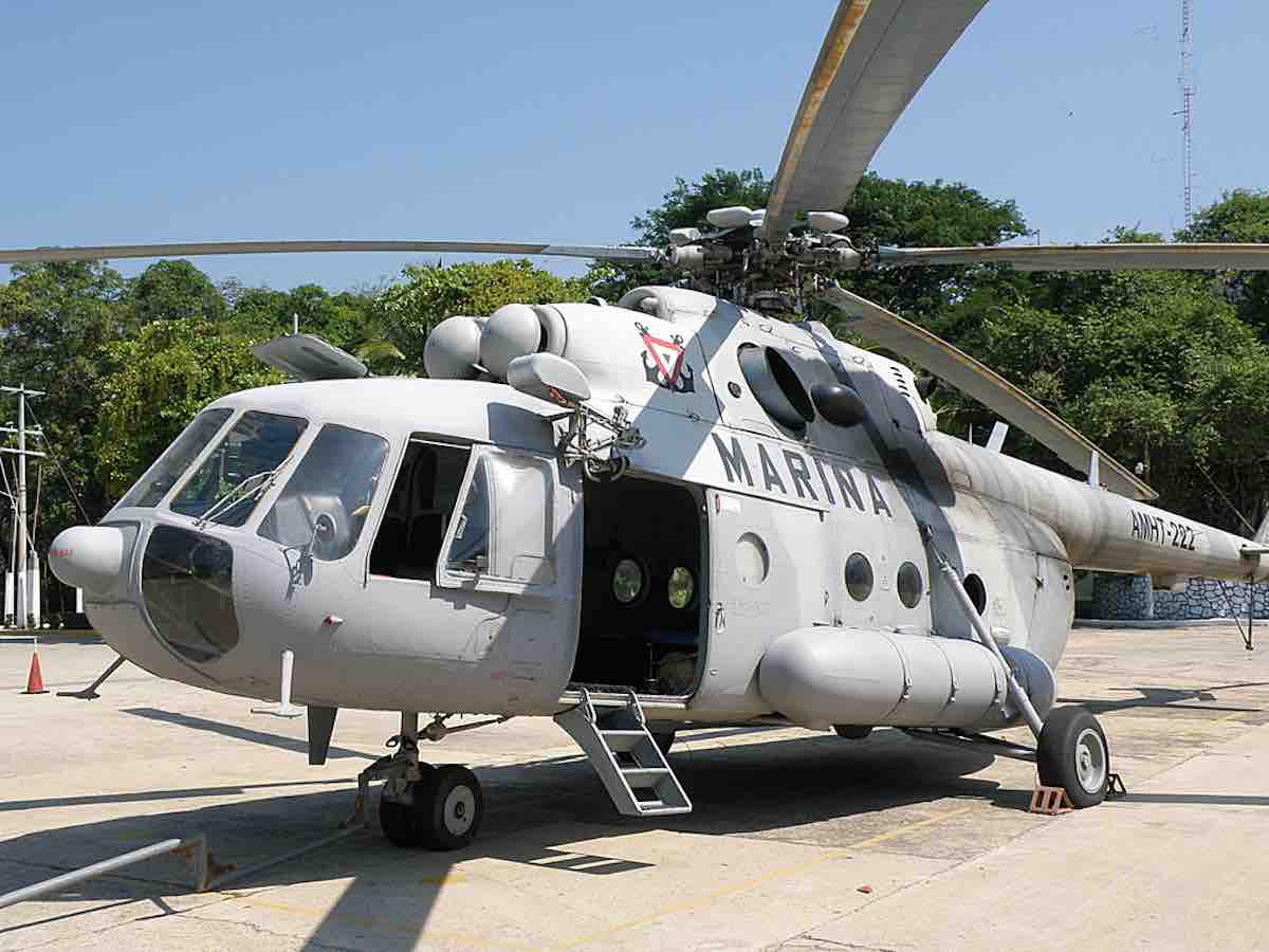Localizan cuerpos de tripulantes de helicóptero de la Marina accidentado